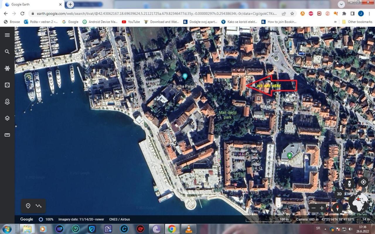 Apartmani Ana Tivat Exteriér fotografie